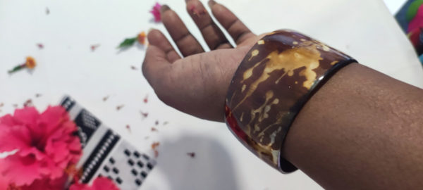 PULSERA CUERNO CEBU GRUESA FATANGA