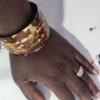PULSERA CUERNO CEBU GRUESA FATANGA - Imagen 3