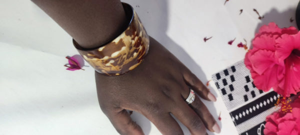 PULSERA CUERNO CEBU GRUESA FATANGA - Imagen 3