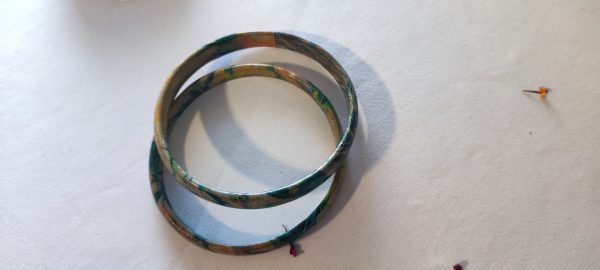 PULSERAS CUERO NATURAL FINAS (par) - Imagen 3